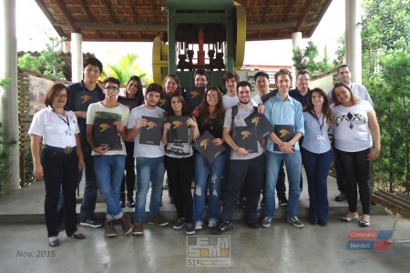 Estudantes da 51º SEMM da USP visitam as instalações do Grupo Combustol & Metalpó